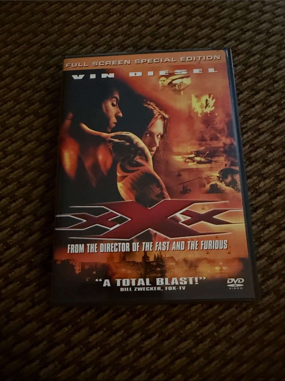 XXX (Full Screen Special Edition) DVD - Vin Diesel - Red/Orange Cover